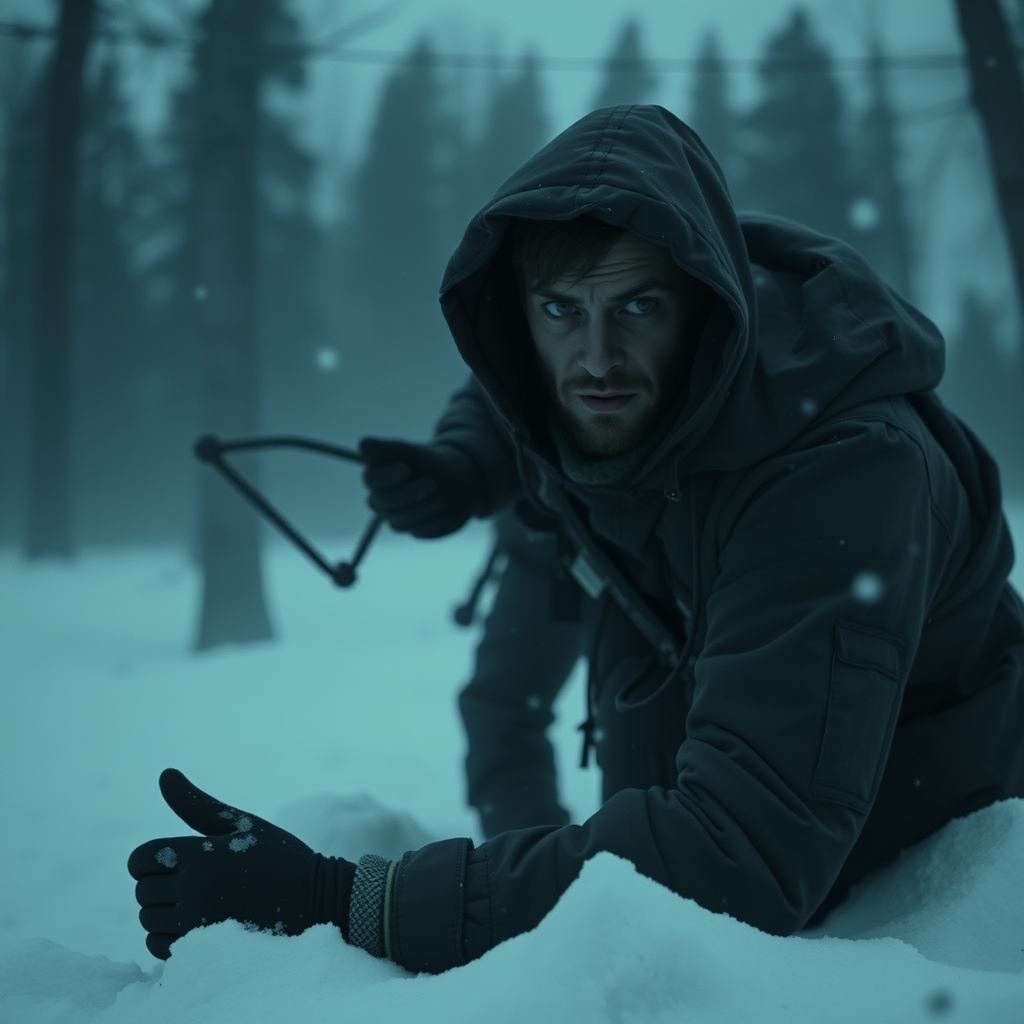 Send Help trailer showing a character in a darkly comic survival horror setting