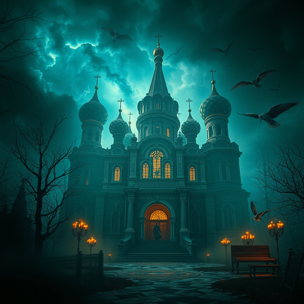 The Master and Margarita 2024 supernatural drama dark Russian movie scene